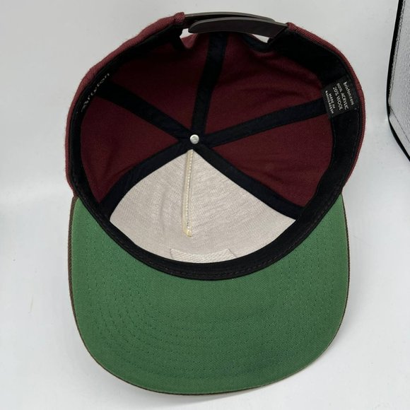 Brixton MFG & Co. Hat Snapback Cap Red Men - Picture 5 of 8